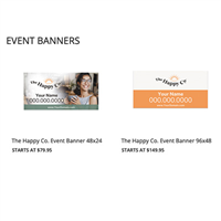 Event Banners