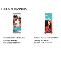 Full Size Banners