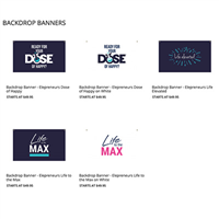 Backdrop Banners