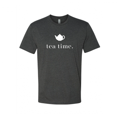 Unisex Tea Time Charcoal Crew