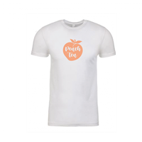 Unisex Peach Tea White Crew