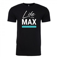 Men's Life to the Max Black Shirt