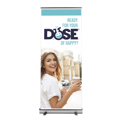 Full Size Banner - Ready for Your Dose of Happy?