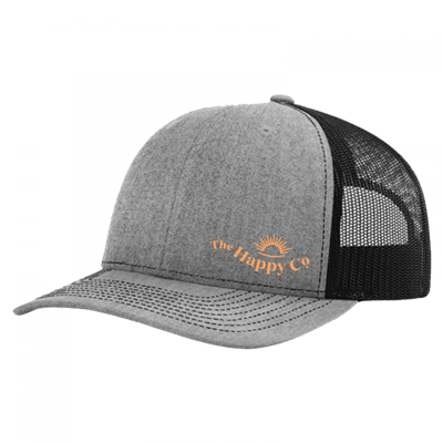 The Happy Co Gray Trucker hat