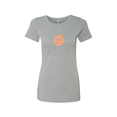 Women's Peach Tea Gray Crew