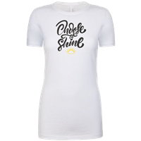 Women's Choose to Shine White Crew