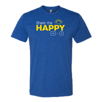 Men's Share the Happy Blue Crew