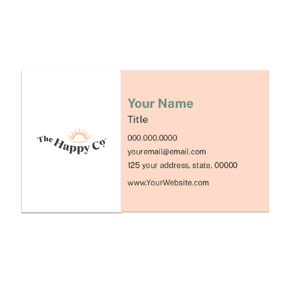 The Happy Co Business Card - Happy Co