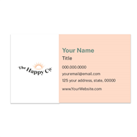 The Happy Co Business Card - Happy Co