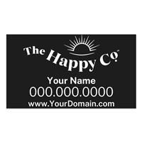 The Happy Co. 28x16 Window Decals
