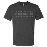 Men's My Chai is Calling Charcoal Crew