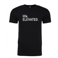 Unisex Life Elevated Black Crew