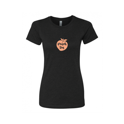 Women's Peach Tea Black Crew