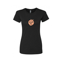 Women's Peach Tea Black Crew