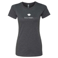 Women's Tea Time Charcoal Crew