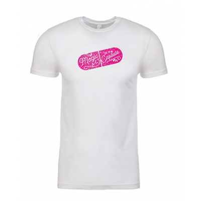 Unisex Glitter Making Magic Happen White T-Shirt