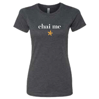 Women's Chai Me Charcoal Crew