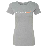 Women's Elevacitea Gray Crew