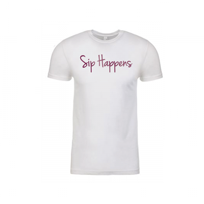 Sip Happens White Crew