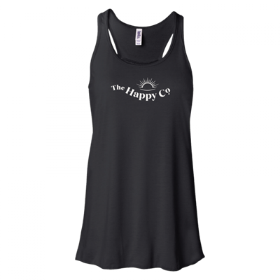 Women's The Happy Co. Black Tank