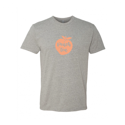 Unisex Peach Tea Gray Crew