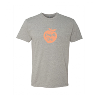 Unisex Peach Tea Gray Crew