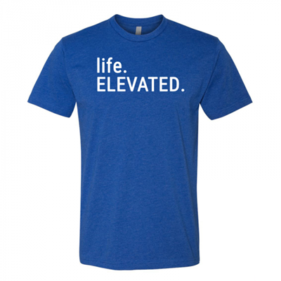 Men's Life Elevated Blue Shirt
