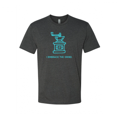 Unisex Embrace the Grind Charcoal Crew