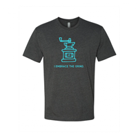 Unisex Embrace the Grind Charcoal Crew