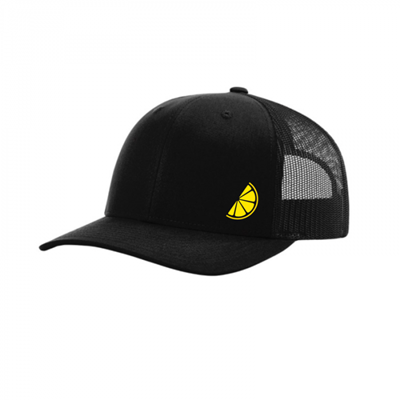 Zest Black Trucker Hat