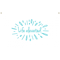 Backdrop Banner - Elepreneurs Life Elevated on White