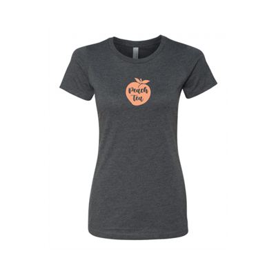 Women's Peach Tea Charcoal Crew