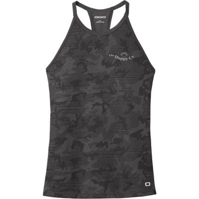 Women's Happy Co. Grey Camo Tank