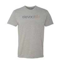 Men's Elevacitea Gray Crew