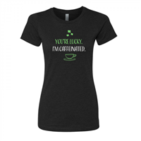 Women's Elepreneur Lucky Black Crew