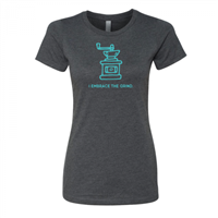 Women's Embrace the Grind Charcoal Shirt
