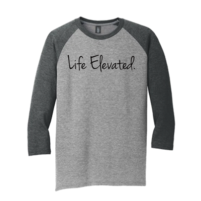 Life Elevated 3/4 Sleeve Baseball Tee