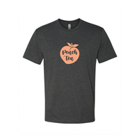 Unisex Peach Tea Charcoal Crew