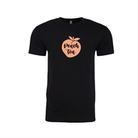Unisex Peach Tea Black Crew