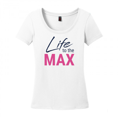 Women's Life to the Max White Scoop