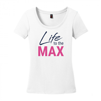 Women's Life to the Max White Scoop
