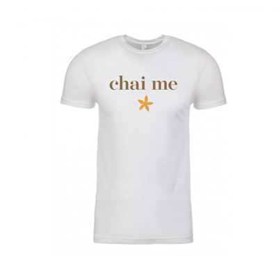 Unisex Chai Me White Crew