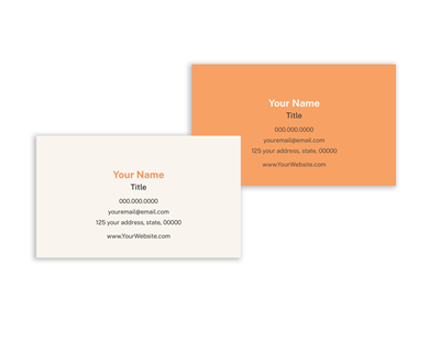 The Happy Co Business Card - Monochrome