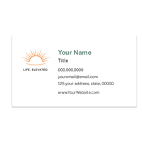 The Happy Co Business Card - Life Elevated