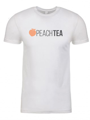 Men's Peach Tea White Crew