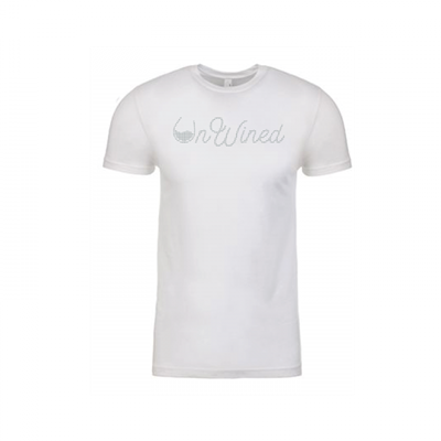 UnWined Rhinestone White Crew