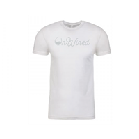 UnWined Rhinestone White Crew